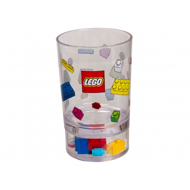 Стакан питьевой Lego с кубиками пластик 853665