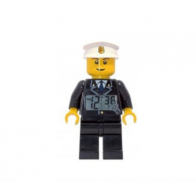 Будильник минифигура Lego полицейский 9002274