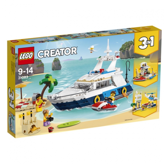 Конструктор Lego creator 3 в 1 морские приключения 597 деталей 31083