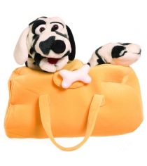 Мягкая игрушка на руку Living Puppets Мистер Шульц в сумке 42 см W535