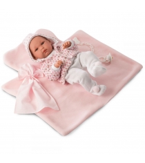 Кукла младенец в розовом 35 см Llorens Juan L 63542