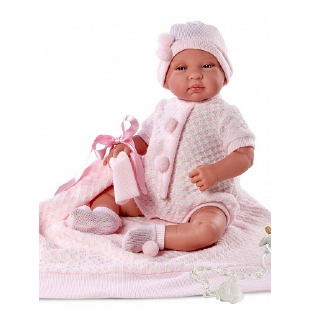 Кукла Llorens Juan младенец 43 см с одеялом L 84408