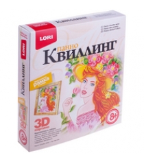 Квиллинг панно улыбка лета Lori КВЛ-020