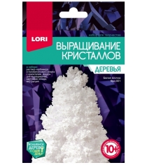 Набор для выращивания кристаллов деревья белая ёлочка Lori Крд-001