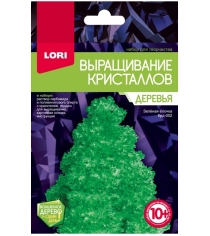 Набор для выращивания кристаллов деревья зеленая ёлочка Lori Крд-002