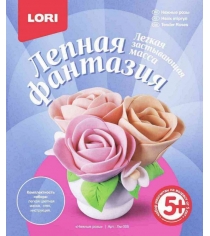 Набор для творчества лепная фантазия нежные розы Lori Лм-005