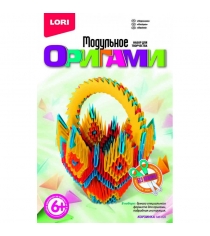 Модульное оригами корзинка Lori Мб-026