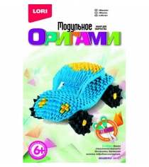 Набор для творчества модульное оригами машинка Lori Мб-027