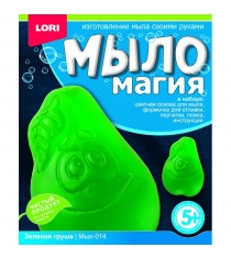 Набор для мыловарения мыломагия зеленая груша Lori МЫЛ-014