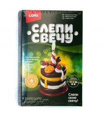 Набор для изготовления свечи праздничный торт Lori Св-007