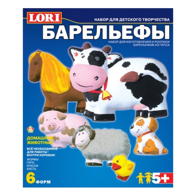 Набор для отливки барельефов домашние животные Lori Н-022