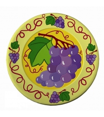 Декоративная тарелка виноград Lori Т-002