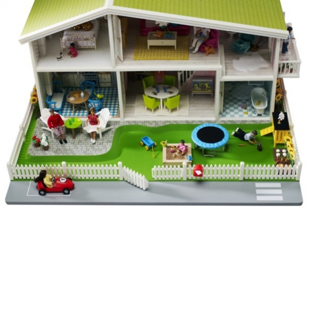 Участок к домику смоланд зеленый газон Lundby LB_60101000