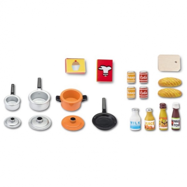 Набор аксессуаров для домика смоланд посуда для кухни и еда Lundby LB_60507900