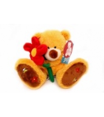 Мягкая игрушка медведь с цветком 30 см Magic Bear Toys SAV1191-no...