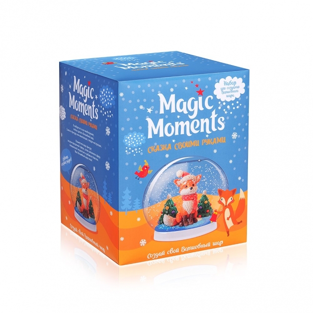 Волшебный шар Зимний лис Magic moments Mm-23