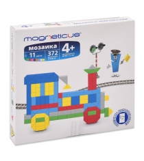 Миди мозаика поезд 272 элемента 11 цветов Magneticus MM-013...