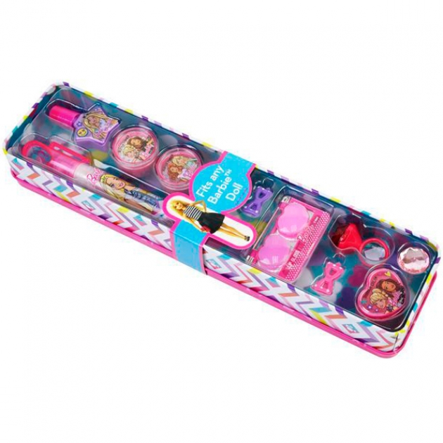 Barbie игровой набор детской декоративной косметики в пенале откр. Markwins 9803451
