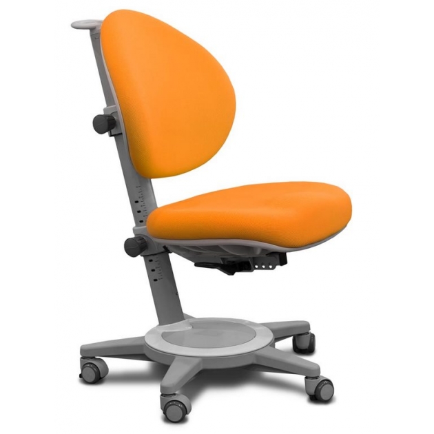 Кресло Mealux Cambridge серый оранжевый