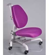 Компьютерное кресло Mealux Champion белый фиолетовый