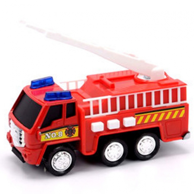 Пожарная машина со световым и звуковым эффектом 12см Soma 71320