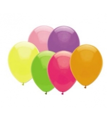 Воздушный шарик неон 50 штук 28 см Miland ШВ-4894/РК