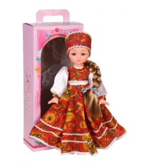 Кукла василина хохлома 45 см Мир кукол ЛЕН45-25