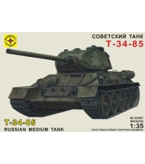 Сборная модель советский танк т 34 85 Моделист Р53970