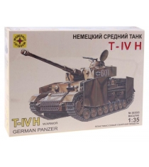 Сборная модель немецкий танк t iv h 1:35 Моделист 303503