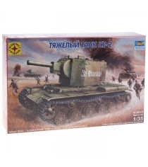 Сборная модель тяжелый танк кв 2 1:35 Моделист 303535
