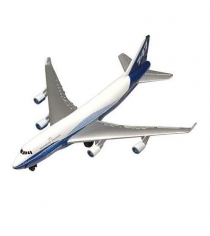 Модель самолета boeing 747 9 см Motormax