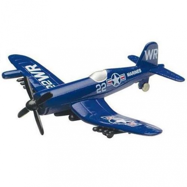 Модель самолета f4u-1d corsair 9 см Motormax