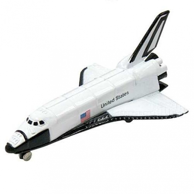 Модель космического корабля space shuttle 9 см Motormax