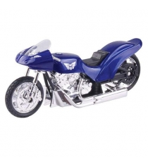 Модель мотоцикла mx series drag bike синяя Motormax