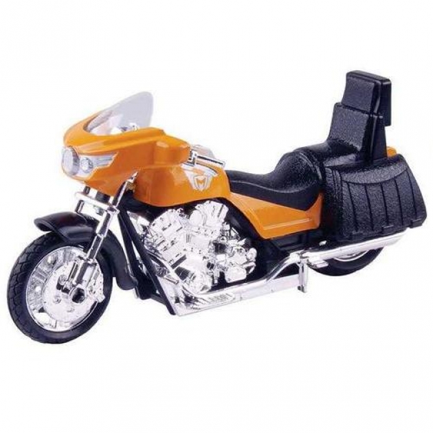 Модель мотоцикла mx series touring bike оранжевая Motormax