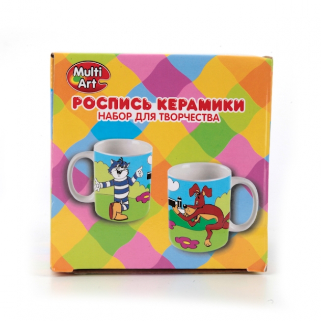 Кружка керамич Multi art с рис простоквашино 1271-9