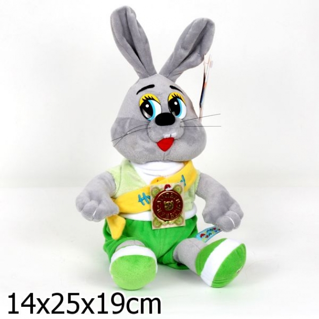 Мягкая игрушка заяц 25 см Мульти пульти V40739/25A (24)
