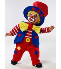 Мягконабивная кукла клоун 38 см Arias Т59773