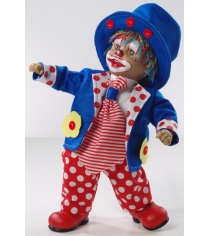 Мягконабивная кукла клоун 50 см Arias Т59771