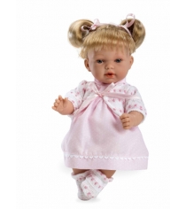 Кукла функциональная в розовом платье 28 см Arias Т11065