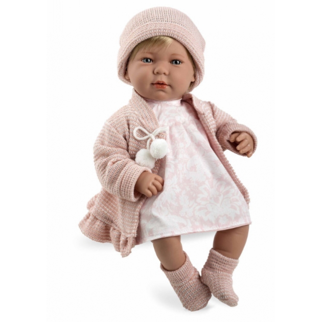 Кукла функциональная в розовой одежде 45 см Arias Т11112
