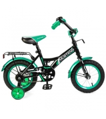 Детский велосипед 12 Mustang gw-тип черный/зеленый