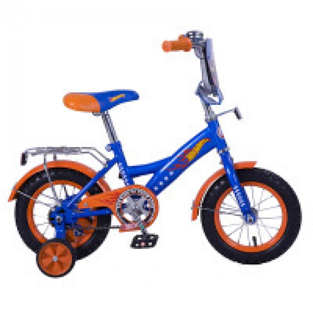 Велосипед Mustang hot wheels сине оранжевый ST12011-GW