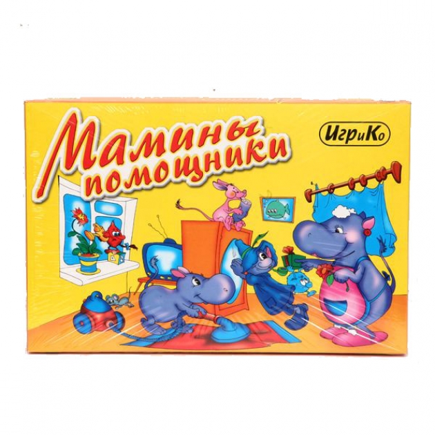 Развивающая игра мамины помощники ИгриКо 0496 ИГРИКО