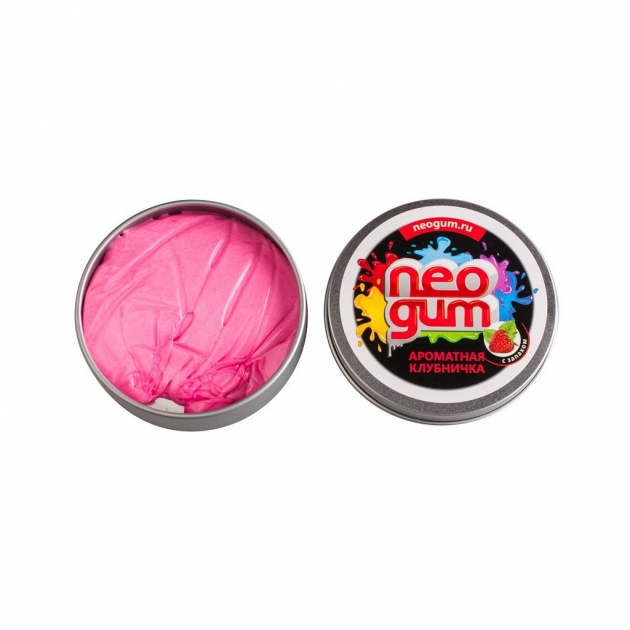 Жвачка для рук Neo gum ароматная клубника с запахом NG7012