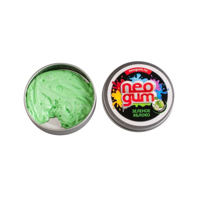 Жвачка для рук Neo gum зеленое яблоко с запахом NG7029