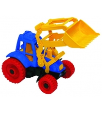 Пластиковая игрушка трактор с ковшом Нордпласт Р27697