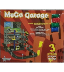 Игровой набор мега гараж с дорогой Нордпласт Р20985