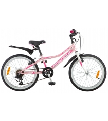 Велосипед Novatrack Alice 20 розовый
