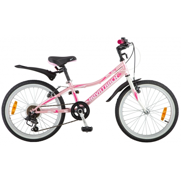 Велосипед Novatrack Alice 20" розовый